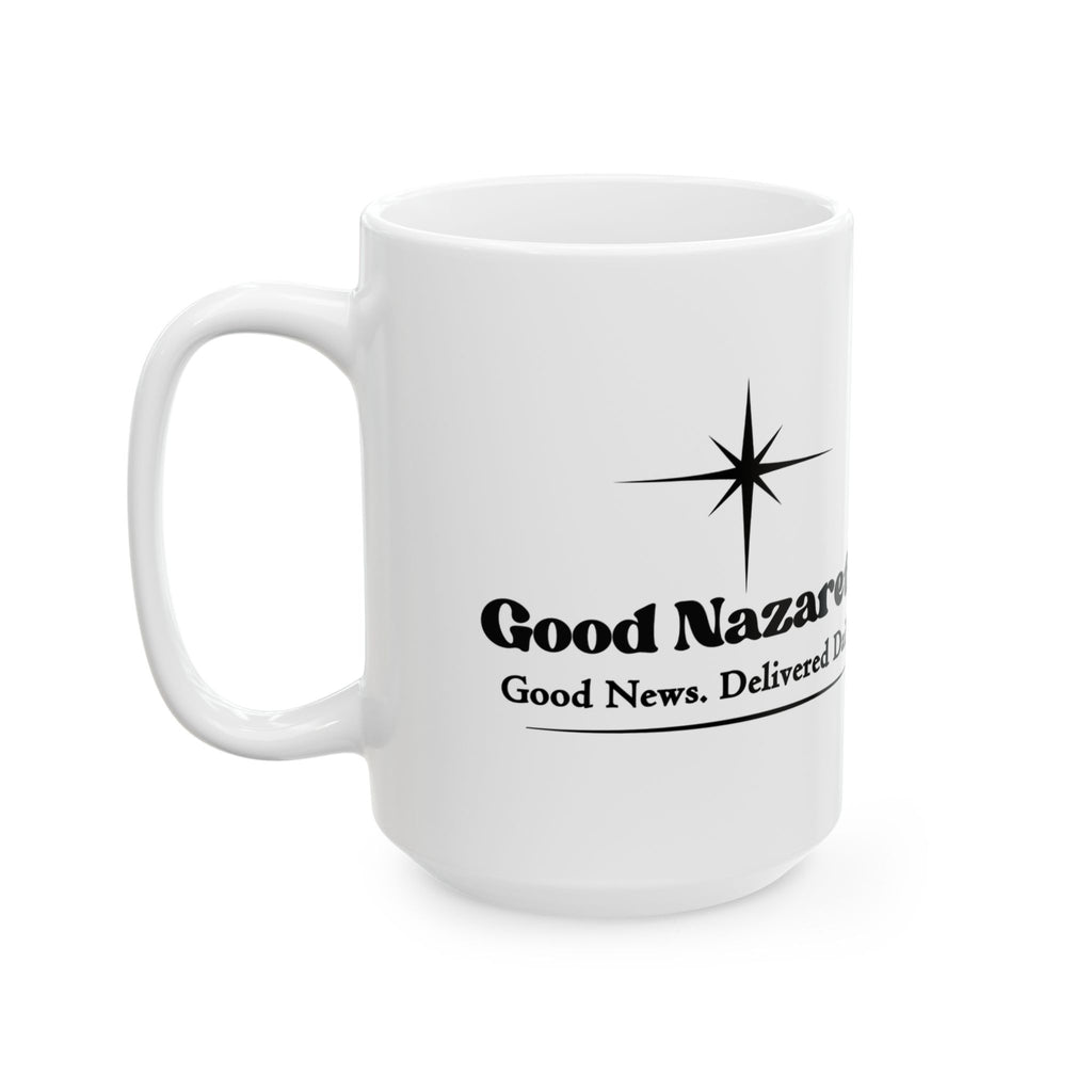 Jesus Christ Newspaper Mug | 15 oz Christian Coffee Cup