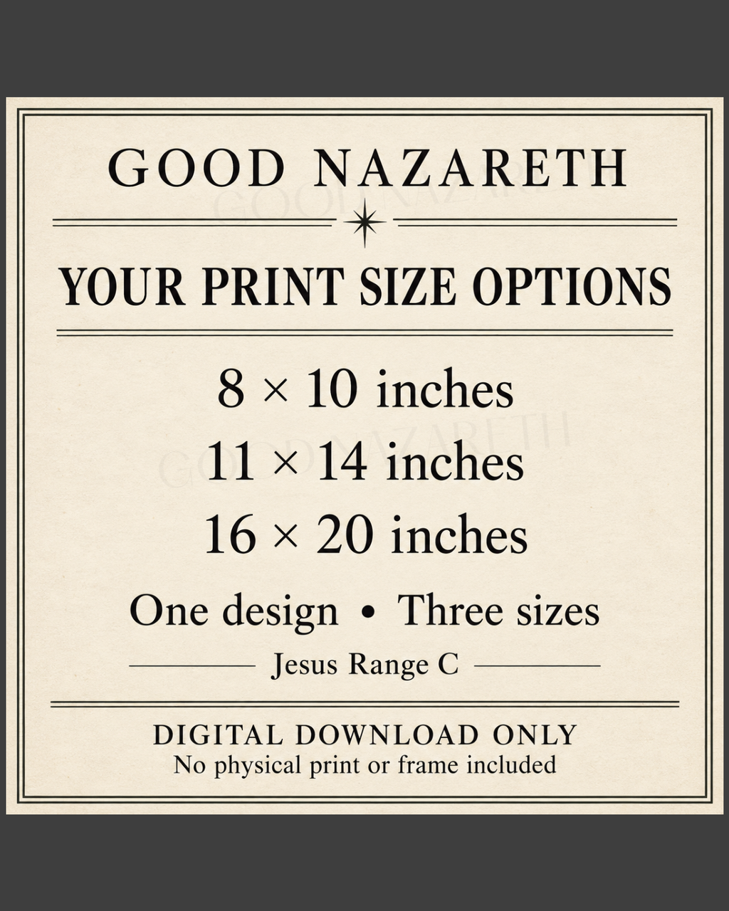 Jesus Christ Printable Wall Art | Christian Newspaper Print | Design C